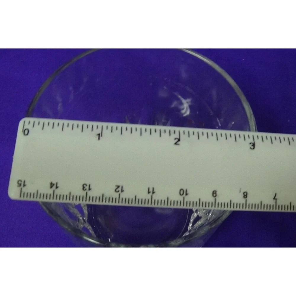 Rock Glasses Set of Six 8-ounce Bar Heavy Won't Easily Break #364